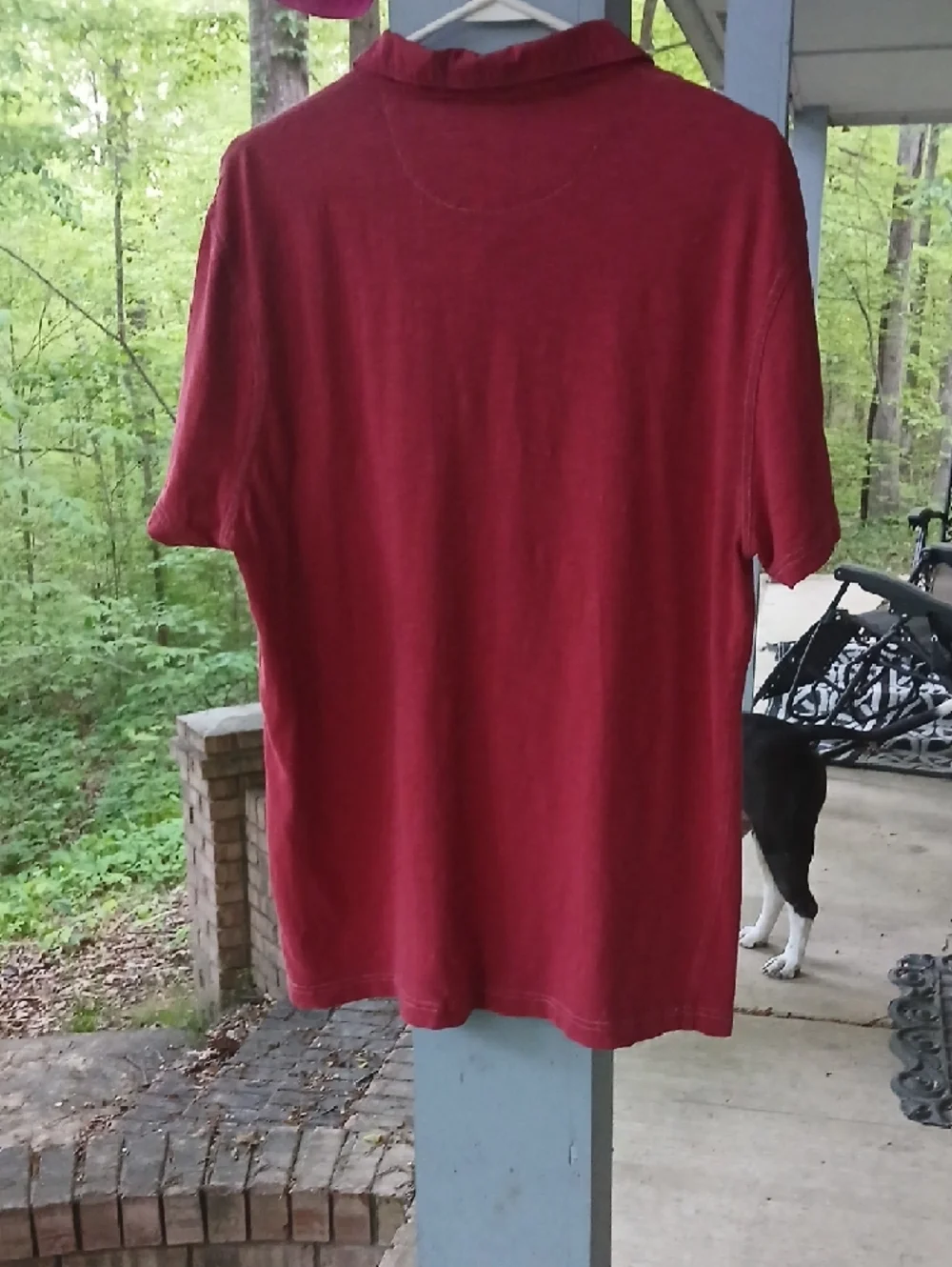 Banana Republic Men's Red‎ Polo,casual .sz.L.